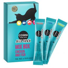 Angebot für Sparpaket Cosma Jelly Snack 24 x 14 g - Mixpaket 1 - Kategorie Katze / Katzensnacks / Cosma / Cosma Jelly Snack.  Lieferzeit: 1-2 Tage -  jetzt kaufen.