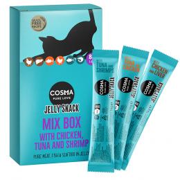 Angebot für Sparpaket Cosma Jelly Snack 24 x 14 g - Mixpaket 2 - Kategorie Katze / Katzensnacks / Cosma / Cosma Jelly Snack.  Lieferzeit: 1-2 Tage -  jetzt kaufen.