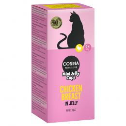 Angebot für Sparpaket Cosma Mini Jelly Cups 12 x 25 g  - Hühnchenbrust - Kategorie Katze / Katzensnacks / Cosma / Cosma Mini Jelly Cups.  Lieferzeit: 1-2 Tage -  jetzt kaufen.
