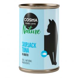 Angebot für Sparpaket Cosma Nature 12 x 140 g - Skipjack Thunfisch - Kategorie Katze / Katzenfutter nass / Cosma Nature / Nature.  Lieferzeit: 1-2 Tage -  jetzt kaufen.