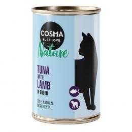 Angebot für Sparpaket Cosma Nature 12 x 140 g - Thunfisch mit Lamm - Kategorie Katze / Katzenfutter nass / Cosma Nature / Nature.  Lieferzeit: 1-2 Tage -  jetzt kaufen.