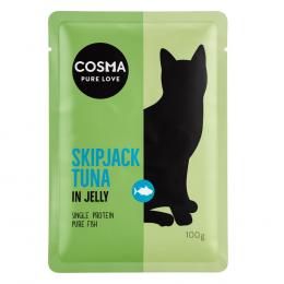 Angebot für Sparpaket Cosma Original Frischebeutel 24 x 100 g  - Skipjack Thunfisch - Kategorie Katze / Katzenfutter nass / Cosma / Cosma Original.  Lieferzeit: 1-2 Tage -  jetzt kaufen.