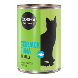 Angebot für Sparpaket Cosma Original in Jelly 12 x 400 g - Skipjack Thunfisch - Kategorie Katze / Katzenfutter nass / Cosma / Cosma Original.  Lieferzeit: 1-2 Tage -  jetzt kaufen.