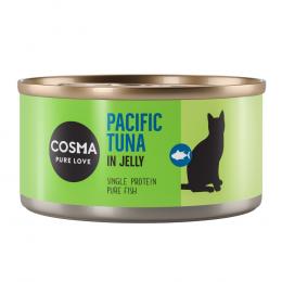 Angebot für Sparpaket Cosma Original in Jelly 24 x 170 g - Pazifikthunfisch - Kategorie Katze / Katzenfutter nass / Cosma / Cosma Original.  Lieferzeit: 1-2 Tage -  jetzt kaufen.