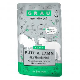 Angebot für Sparpaket GRAU Adult Getreidefrei 32 x 125 g - Pute & Lamm - Kategorie Katze / Katzenfutter nass / GRAU / Adult Getreidefrei.  Lieferzeit: 1-2 Tage -  jetzt kaufen.