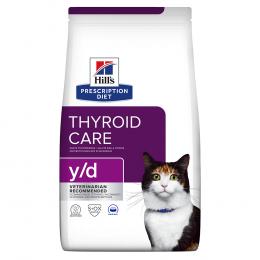 Sparpaket Hill's Prescription Diet - y/d Thyroid Care (2 x 3 kg)