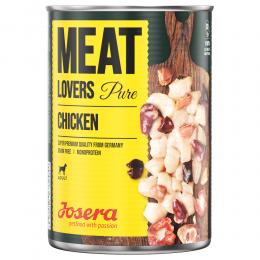 Sparpaket Josera Meatlovers Pure 12 x 400 g - Huhn