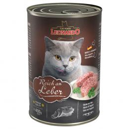 Angebot für Sparpaket Leonardo Katzenfutter All Meat 24 x 400 g - Reich an Leber - Kategorie Katze / Katzenfutter nass / Leonardo / Dosen.  Lieferzeit: 1-2 Tage -  jetzt kaufen.