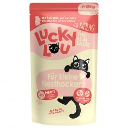 Angebot für Sparpaket Lucky Lou Kitten 48 x 125 g - Geflügel - Kategorie Katze / Katzenfutter nass / Lucky Lou / Kitten.  Lieferzeit: 1-2 Tage -  jetzt kaufen.