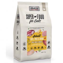 Angebot für Sparpaket MAC's Superfood for Cats 2 x 7 kg - Adult Ente, Pute & Huhn - Kategorie Katze / Katzenfutter trocken / MAC´s / -.  Lieferzeit: 1-2 Tage -  jetzt kaufen.