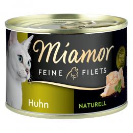 Sparpaket Miamor Feine Filets Naturelle 24 x 156 g - Huhn