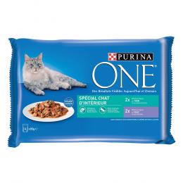 Angebot für Sparpaket PURINA ONE 12 x 85 g - Indoor Thunfisch und Kalbfleisch - Kategorie Katze / Katzenfutter nass / PURINA ONE / Junior.  Lieferzeit: 1-2 Tage -  jetzt kaufen.