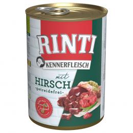 Sparpaket RINTI Kennerfleisch 12 x 400 g - Hirsch