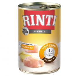Sparpaket RINTI Sensible 24 x 400g - Huhn & Kartoffeln