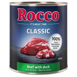 Sparpaket Rocco Classic 24 x 800g - Rind mit Ente