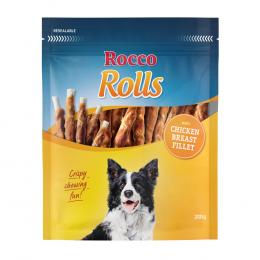 Angebot für Sparpaket Rocco Rolls  -  mit Hühnerbrustfilet 6 x 200 g - Kategorie Hund / Hundesnacks / Rocco / Rocco Rolls.  Lieferzeit: 1-2 Tage -  jetzt kaufen.