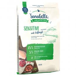 Angebot für Sparpaket Sanabelle 2 x 10 kg - Sensitive mit Geflügel - Kategorie Katze / Katzenfutter trocken / Sanabelle / Doppelpack.  Lieferzeit: 1-2 Tage -  jetzt kaufen.