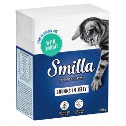Angebot für Sparpaket Smilla Häppchen 24 x 370 / 380 g - in Gelee Kaninchen (24 x 380 g) - Kategorie Katze / Katzenfutter nass / Smilla / Smilla Tetra Pak.  Lieferzeit: 1-2 Tage -  jetzt kaufen.