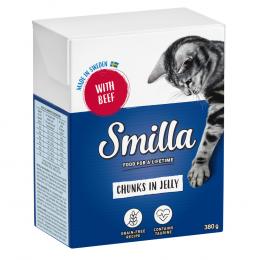 Angebot für Sparpaket Smilla Häppchen 24 x 370 / 380 g - In Gelee mit Rind - Kategorie Katze / Katzenfutter nass / Smilla / Smilla Tetra Pak.  Lieferzeit: 1-2 Tage -  jetzt kaufen.