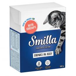 Angebot für Sparpaket Smilla Häppchen 24 x 370 / 380 g - in Gelee Shrimps (24 x 380 g) - Kategorie Katze / Katzenfutter nass / Smilla / Smilla Tetra Pak.  Lieferzeit: 1-2 Tage -  jetzt kaufen.