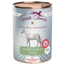 Sparpaket Terra Canis Alimentum Veterinarium Diabetic Diät 12 x 400 g - Pferd