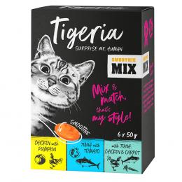 Sparpaket Tigeria Smoothie Snack 24 x 50 g - Mixpaket (3 Sorten)
