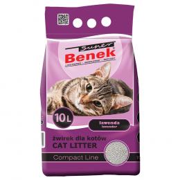 Angebot für Super Benek Compact Lavender -  10 l (ca. 8 kg) - Kategorie Katze / Katzenstreu & Katzensand / Benek / Benek Compact.  Lieferzeit: 1-2 Tage -  jetzt kaufen.