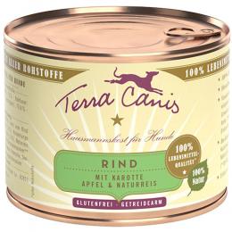 Terra Canis Classic 12 x 200 g - Mix, 5 Sorten