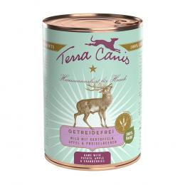 Angebot für Terra Canis Getreidefrei 6 x 400 g - Wild mit Kartoffeln, Apfel & Preiselbeeren - Kategorie Hund / Hundefutter nass / Terra Canis / Menü Getreidefrei.  Lieferzeit: 1-2 Tage -  jetzt kaufen.