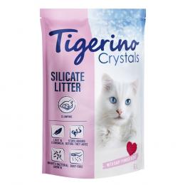 Tigerino Crystals Katzenstreu 5 l - Babypuderduft klumpend