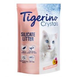 Tigerino Crystals Katzenstreu 5 l - Blütenduft