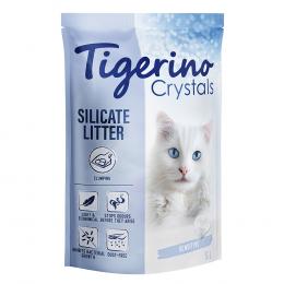 Tigerino Crystals klumpende Katzenstreu – Sensitive, parfümfrei - 5 l