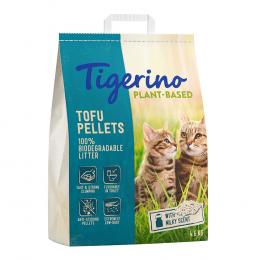 Tigerino Plant-Based Tofu Katzenstreu – Milch-Duft - 4,6 kg