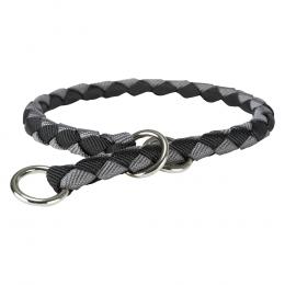 Angebot für Trixie Cavo Zug-Stopp-Halsband schwarz/grafit - Größe S-M: 35 - 41 cm Halsumfang, Ø 12 mm - Kategorie Hund / Leinen Halsbänder & Geschirre / Trixie / Halsband.  Lieferzeit: 1-2 Tage -  jetzt kaufen.
