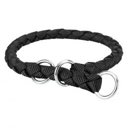 Trixie Cavo Zug-Stopp-Halsband schwarz - Größe S: 30 - 36 cm Halsumfang, Ø 12 mm