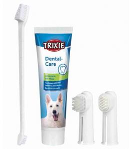 Trixie Zahnpflege-Set Für Hunde 4 Stück