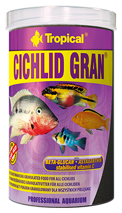 Tropical Cichlid Granulat Farbe 1000 Ml 1 L