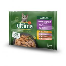 Ultima Cat Sterilized 48 x 85 g - Fleischauswahl