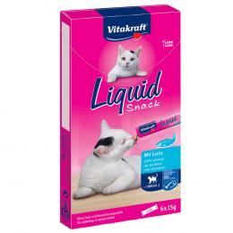 Angebot für Vitakraft Cat Liquid-Snack mit Lachs + Omega 3 -Sparpaket 24 x 15 g - Kategorie Katze / Katzensnacks / Vitakraft / -.  Lieferzeit: 1-2 Tage -  jetzt kaufen.
