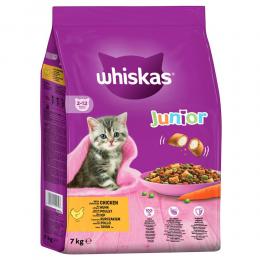 Angebot für Whiskas Junior Huhn - 7 kg - Kategorie Katze / Katzenfutter trocken / Whiskas / Whiskas Junior.  Lieferzeit: 1-2 Tage -  jetzt kaufen.
