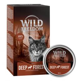 Wild Freedom Adult Schale 6 x 85 g -  Deep Forest - Wild & Huhn