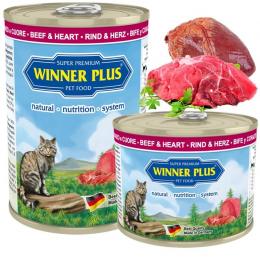 Winner Plus Cat Menue Katzenfutter mit Rind & Herz - 395 g (6,81 € pro 1 kg)