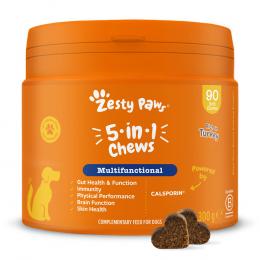 Angebot für Zesty Paws 5-in-1 Chews Truthahn - 90 Kautabletten - Kategorie Hund / Spezial- & Ergänzungsfutter / Magen & Darm / Snacks.  Lieferzeit: 1-2 Tage -  jetzt kaufen.