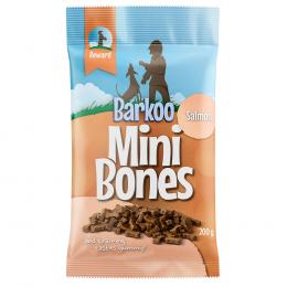 1 + 1 gratis! 2 x  200 g Barkoo Mini Bones (semi-moist) - mit Lachs