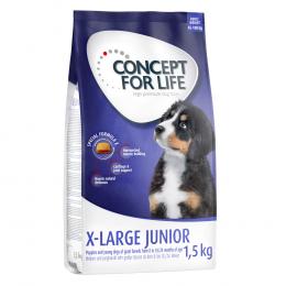 1,5 kg Junior Concept for Life zum Probierpreis! - 1.5 kg X-Large Junior