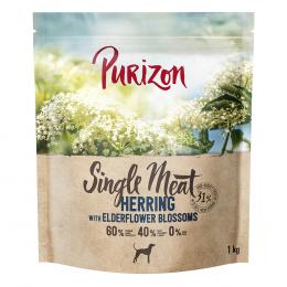 1 kg Purizon zum Probierpreis! - Adult Single Meat: Hering mit Holunderblüten