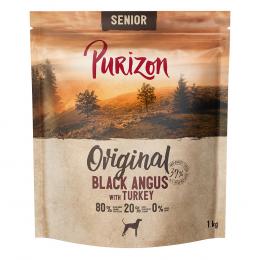 1 kg Purizon zum Probierpreis! - Senior Black Angus-Rind mit Truthahn