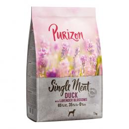 1 kg Purizon zum Probierpreis! - Single Meat Adult Ente mit Apfel und Lavenderblüten
