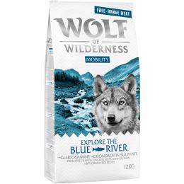 10 € Cyber-Rabatt! 12 kg Wolf of Wilderness  Explore The Blue River Mobility - Freilandhuhn & Lachs