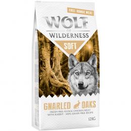 10 € Cyber-Rabatt! 12 kg Wolf of Wilderness  - Soft Gnarled Oaks - Freiland-Huhn & Kaninchen